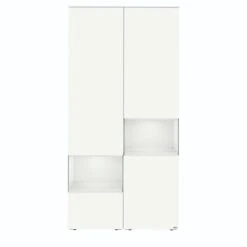 Hülsta Neo Wohnwand Vitrine 1 Schubkasten Und 3 Türen Lack Reinweiß -Günstiges CYBEX || Britax || VOX Geschäft huelsta neo 134429f4