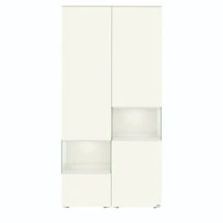 Hülsta Neo Wohnwand Vitrine 1 Schubkasten Und 3 Türen Lack Weiß -Günstiges CYBEX || Britax || VOX Geschäft huelsta neo 134432f4