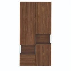 Hülsta Neo Wohnwand Vitrine 1 Schubkasten Und 3 Türen Kernnussbaum -Günstiges CYBEX || Britax || VOX Geschäft huelsta neo 134444f4