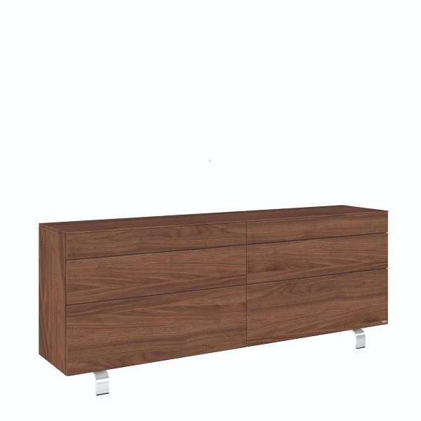 Hülsta Neo Sideboard 6 Schubkästen Kernnussbaum 1 Hülsta Neo Sideboard 6 Schubkästen Kernnussbaum