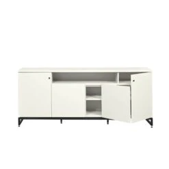 Now! Time By Hülsta Sideboard Mit Falttüren Lack-weiß, Metallgestell -Günstiges CYBEX || Britax || VOX Geschäft huelsta now time ntw14350 1041305f3