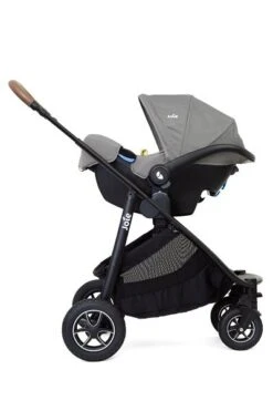 Joie Versatrax E Kinderwagen Gray Flannel 3in1 Kombi -Günstiges CYBEX || Britax || VOX Geschäft i snug gray flannel travel system profile