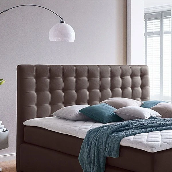 Meise Isa Boxspringbett 200 X 200 Cm Braun Kunstleder - Inklusive Lieferung 3 Meise Isa Boxspringbett 200 X 200 Cm Braun Kunstleder - Inklusive Lieferung – Bild 3