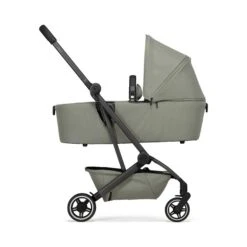 Joolz Aer+ Wanne Sage Green -Günstiges CYBEX || Britax || VOX Geschäft joolz aer cot side view sage green