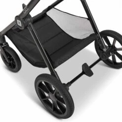 Moon Clicc Kombi-Kinderwagen Moss Green Melange Zubehör Bundle -Günstiges CYBEX || Britax || VOX Geschäft k24 clicc 63980800 korb mossgreenmelange 802 1