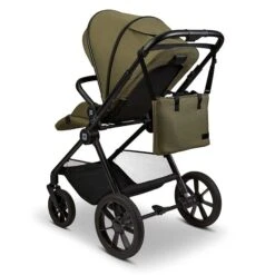 Moon Clicc Kombi-Kinderwagen Moss Green Melange Zubehör Bundle -Günstiges CYBEX || Britax || VOX Geschäft k24 clicc 63980800 sportsitzmittasche mossgreenmelange 802 6 backleft 1