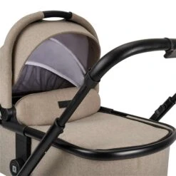 Moon Clicc Kombi-Kinderwagen Mud Melange Zubehör Bundle -Günstiges CYBEX || Britax || VOX Geschäft k24 clicc 63980800 wannendetail mudmelange 801 1
