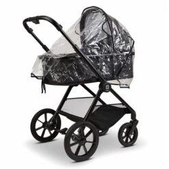Moon Clicc Kombi-Kinderwagen Black Melange Zubehör Bundle -Günstiges CYBEX || Britax || VOX Geschäft k24 clicc 63980800 wanneregenverdeck blackmelange 800 4 backright 1
