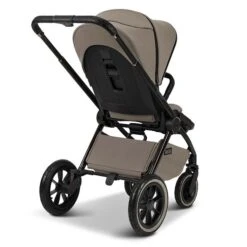Moon Gio Plus Kombi-Kinderwagen Mud/black Chrome Zubehör Bundle -Günstiges CYBEX || Britax || VOX Geschäft k24 gioplus 64940610 sportsitz mud 622 4 backright 1