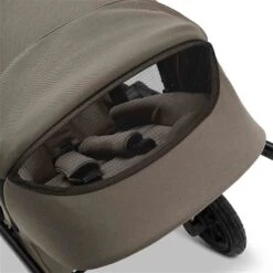 Moon Gio Plus Kombi-Kinderwagen Mud/black Chrome Zubehör Bundle -Günstiges CYBEX || Britax || VOX Geschäft k24 gioplus 64940610 sportsitzfensteroffen mud 622 1