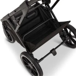 Moon Piú Kombi-Kinderwagen Black/black Matt Zubehör Bundle -Günstiges CYBEX || Britax || VOX Geschäft k24 piu 64960630 korb black 633 1