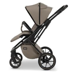 Moon Piú Kombi-Kinderwagen Mud/black Chrome -Günstiges CYBEX || Britax || VOX Geschäft k24 piu 64960630 sportsitz mud 622 7 left