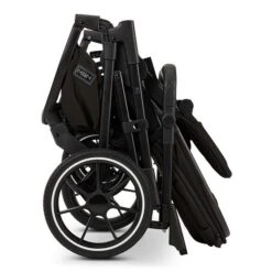 Moon Piú Kombi-Kinderwagen Black/black Matt Zubehör Bundle -Günstiges CYBEX || Britax || VOX Geschäft k24 piu 64960630 sportsitzfolded black 633 7 left 1