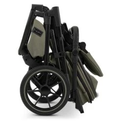 Moon Piú Kombi-Kinderwagen Moss Green/black Matt Zubehör Bundle -Günstiges CYBEX || Britax || VOX Geschäft k24 piu 64960630 sportsitzfolded mossgreen 655 7 left 1