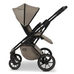 Moon Piú Kombi-Kinderwagen Mud/black Chrome Zubehör Bundle -Günstiges CYBEX || Britax || VOX Geschäft k24 piu 64960630 sportsitzrevers mud 622 7 left 1