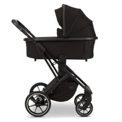 Moon Piú Kombi-Kinderwagen Black/black Matt Zubehör Bundle -Günstiges CYBEX || Britax || VOX Geschäft k24 piu 64960630 wanne black 633 3 right 1