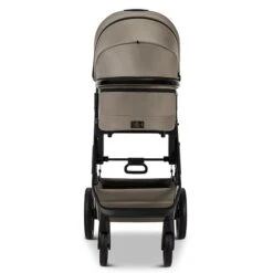 Moon Piú Kombi-Kinderwagen Mud/black Chrome -Günstiges CYBEX || Britax || VOX Geschäft k24 piu 64960630 wanne mud 622 1 front