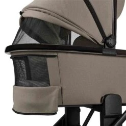 Moon Piú Kombi-Kinderwagen Mud/black Chrome -Günstiges CYBEX || Britax || VOX Geschäft k24 piu 64960630 wannenfensteroffen mud 622