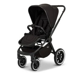 Moon Resea Plus Kinderwagen Black/black Matt -Günstiges CYBEX || Britax || VOX Geschäft k24 reseaplus 64940530 sportsitz black 633 8 frontleft