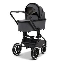 Moon Resea Plus Kinderwagen Anthrazit/black Matt