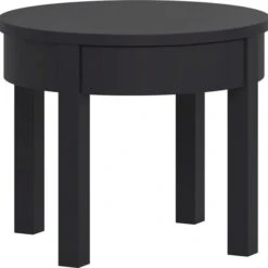 VOX Simple Kaffeetisch Hoch Schwarz Ø54 Cm