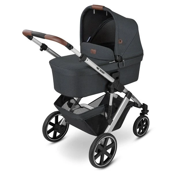 ABC Design Salsa 4 Kinderwagen Bundle Storm Mit Cybex Aton 5 Und Adapter 3 ABC Design Salsa 4 Kinderwagen Bundle Storm Mit Cybex Aton 5 Und Adapter – Bild 3