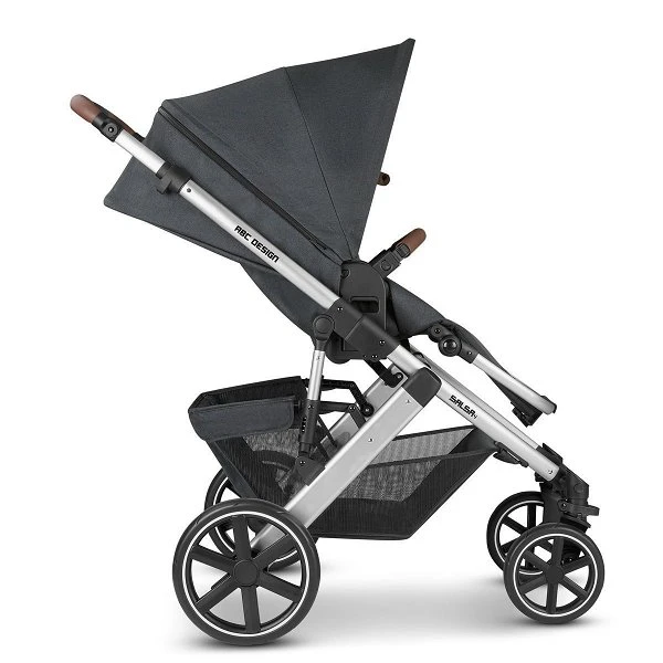 ABC Design Salsa 4 Kinderwagen Bundle Storm Mit Cybex Aton 5 Und Adapter 7 ABC Design Salsa 4 Kinderwagen Bundle Storm Mit Cybex Aton 5 Und Adapter – Bild 7