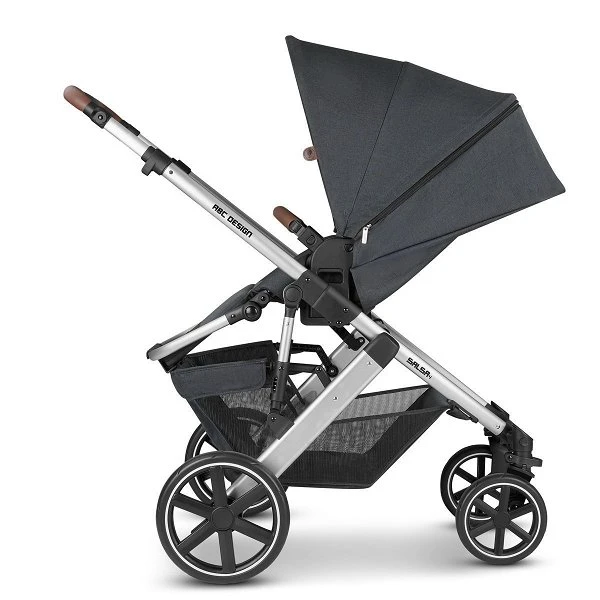 ABC Design Salsa 4 Kinderwagen Bundle Storm Mit Cybex Aton 5 Und Adapter 5 ABC Design Salsa 4 Kinderwagen Bundle Storm Mit Cybex Aton 5 Und Adapter – Bild 5