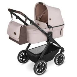 ABC Design Samba 2in1 Kinderwagen Bundle Berry Pure Mit Autositz, Wickeltasche, Fußsack Und Adapter -Günstiges CYBEX || Britax || VOX Geschäft kinderwagen stroller samba berry 20 wickeltasche 20