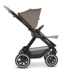 ABC Design Samba 2in1 Kinderwagen - Nature Pure - Kollektion 2023 -Günstiges CYBEX || Britax || VOX Geschäft kinderwagen stroller samba nature 11 schieber fussstuetze 11