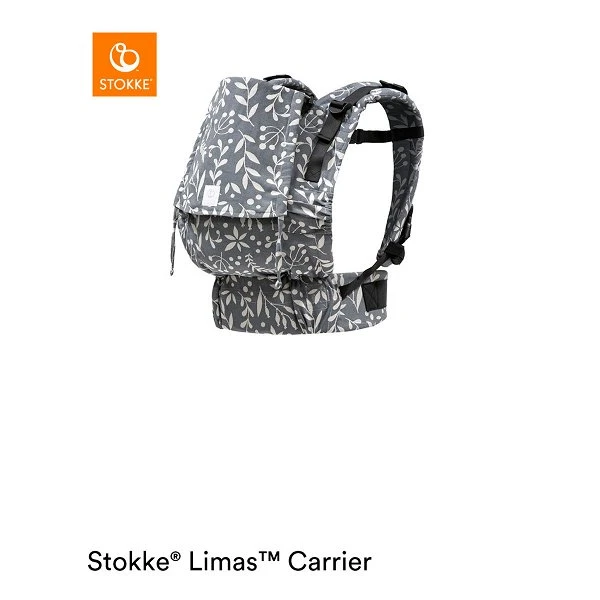 Stokke® Limas™ Flex Babytrage Floral Slate 1 Stokke® Limas™ Flex Babytrage Floral Slate