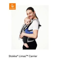 Stokke® Limas™ Flex Babytrage Valerian Mint -Günstiges CYBEX || Britax || VOX Geschäft limasflex slatemel front 220425 0466 rt 1