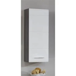 Trendteam Line Badmöbel-Set 5-teilig Weiß Hochglanz / Sardegna Rauchsilber -Günstiges CYBEX || Britax || VOX Geschäft line bd 1898 501 03 dynamisch 1