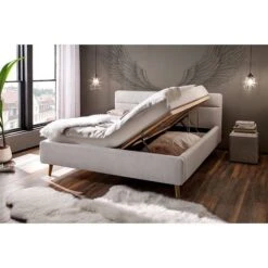 Meise Möbel Lotte Bett Beige Mit Bettkasten Und Federholzrahmen 180 X 200 Cm -Günstiges CYBEX || Britax || VOX Geschäft lotte hellgrau 83 bk detail 8306 18 grob 5