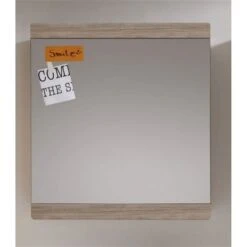 Trendteam Malea Badmöbel-Set 5-teilig Mit Spiegel | Eiche San Remo Hell -Günstiges CYBEX || Britax || VOX Geschäft malea bd 1324 401 90 frontal