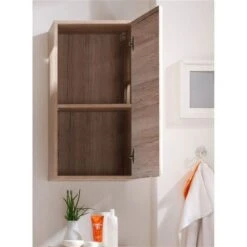 Trendteam Malea Badmöbel-Set 5-teilig Mit Spiegel | Eiche San Remo Hell -Günstiges CYBEX || Britax || VOX Geschäft malea bd 1324 501 90 geoeffnet 1