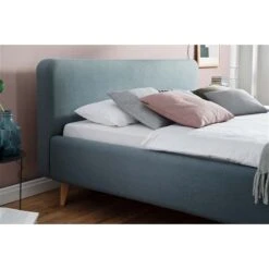Meise Möbel Mattis Polsterbett 140 X 200 Cm Stoff Hellgrau Zum Top-preis & Gratis Lieferung -Günstiges CYBEX || Britax || VOX Geschäft mattis eisblau 84 detail kt 8422 17 fein gr 13