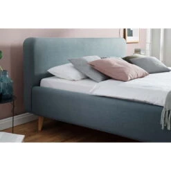 Meise Möbel Mattis Polsterbett 160 X 200 Cm Stoff Eisblau Zum Aktionspreis & Gratis Lieferung -Günstiges CYBEX || Britax || VOX Geschäft mattis eisblau 84 detail kt 8422 17 fein gr 3