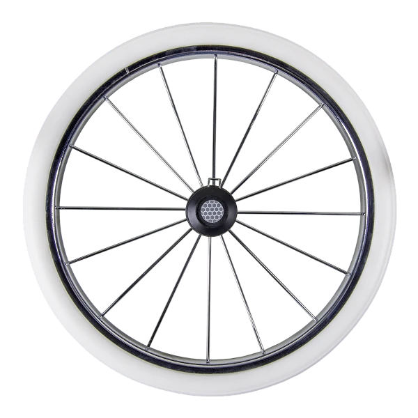 HESBA Condor Coupe Kinderwagen Außen 283 Innen 185 Teilleder Räder Weiß 30 Cm, Ledergriff Weiß 5 HESBA Condor Coupe Kinderwagen Außen 283 Innen 185 Teilleder Räder Weiß 30 Cm, Ledergriff Weiß – Bild 5