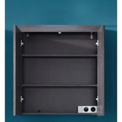 Trendteam Miami Badmöbel-Set 5-teilig Mit Spiegelschrank | Weiß / Rauchsilber -Günstiges CYBEX || Britax || VOX Geschäft miami bd 1259 405 21 geoeffnet1 1