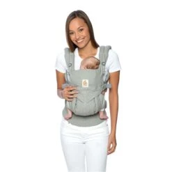 Ergobaby Omni 360 Cool Air Mesh Chambray Babytrage -Günstiges CYBEX || Britax || VOX Geschäft omni 1 24