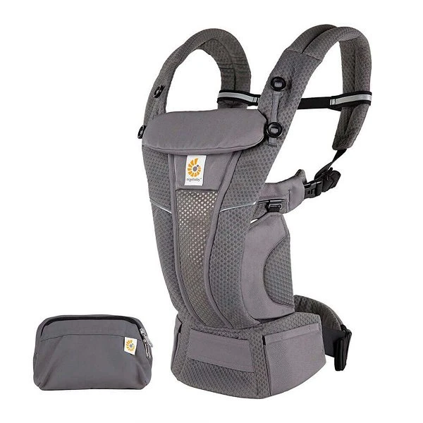 Ergobaby Omni Breeze Graphite Grey Babytrage 1 Ergobaby Omni Breeze Graphite Grey Babytrage