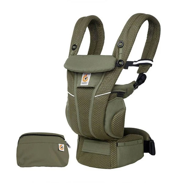 Ergobaby Omni Breeze Olive Green Babytrage 1 Ergobaby Omni Breeze Olive Green Babytrage