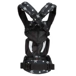 Ergobaby Omni 360 Cool Air Mesh Black Stars Babytrage -Günstiges CYBEX || Britax || VOX Geschäft omni cam bcs360pbkstr blackstars 05