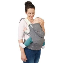 Kinderkraft Huggy Babytrage Grey Sichere, Ergonomische Position -Günstiges CYBEX || Britax || VOX Geschäft packshot 4 1