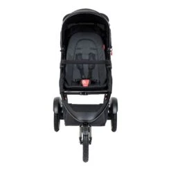 Phil&teds Sport Buggy Inklusive Sitzauflage Black -Günstiges CYBEX || Britax || VOX Geschäft phil teds sport buggy in black colour front view 1