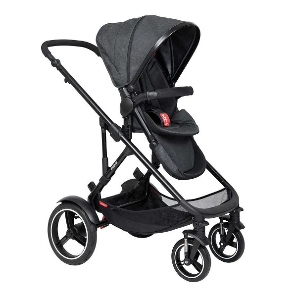 Phil & Teds Voyager Buggy & Sitzauflage Black 1 Phil & Teds Voyager Buggy & Sitzauflage Black