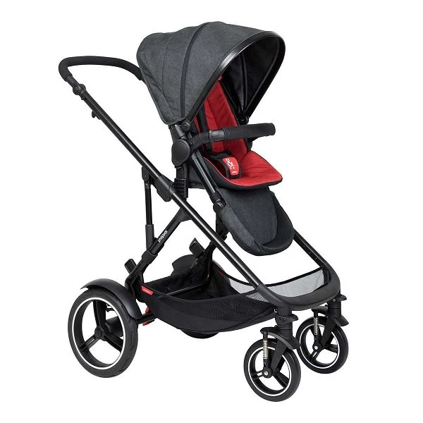 Phil & Teds Voyager Buggy & Sitzauflage Chili 1 Phil & Teds Voyager Buggy & Sitzauflage Chili