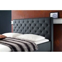 Meise Möbel Pisa Polsterbett Schwarz Kunstleder - Zum Aktionspreis & Gratis Lieferung -Günstiges CYBEX || Britax || VOX Geschäft pisa kt 9577 14 2