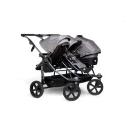 Tfk Trio Kombi Kinderwagen Grau Drillingswagen Mit Luftkammerreifen -Günstiges CYBEX || Britax || VOX Geschäft rs1131 t t1 ke 315 12 scr gr